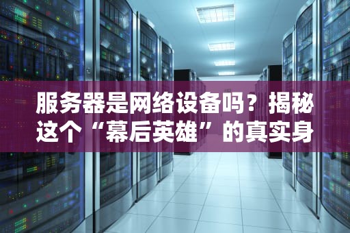 服务器是网络设备吗？揭秘这个“幕后英雄”的真实身份！