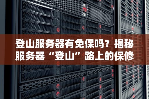 登山服务器有免保吗？揭秘服务器“登山”路上的保修陷阱！