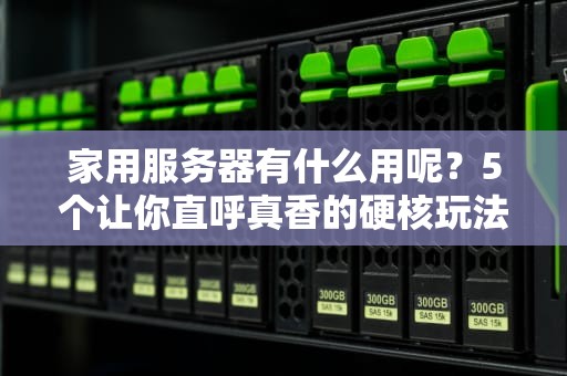 家用服务器有什么用呢？5个让你直呼真香的硬核玩法！