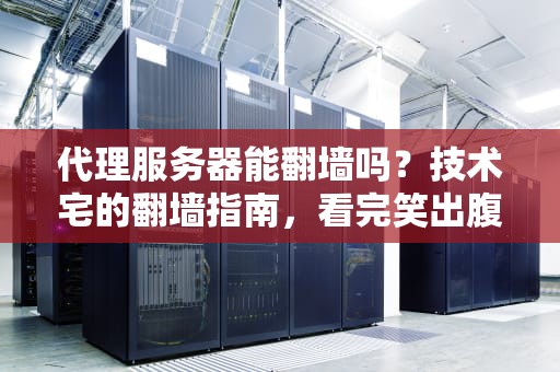 代理服务器能翻墙吗？技术宅的翻墙指南，看完笑出腹肌！