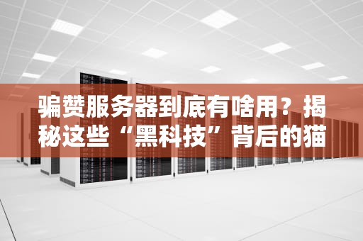 骗赞服务器到底有啥用？揭秘这些“黑科技”背后的猫腻！