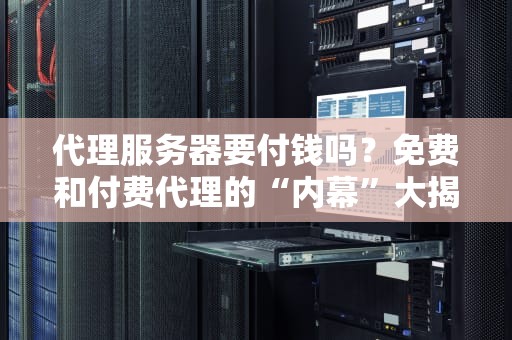 代理服务器要付钱吗？免费和付费代理的“内幕”大揭秘！