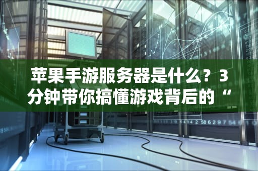 苹果手游服务器是什么？3分钟带你搞懂游戏背后的“隐形大佬”！