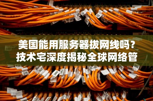 美国能用服务器拔网线吗？技术宅深度揭秘全球网络管控真相