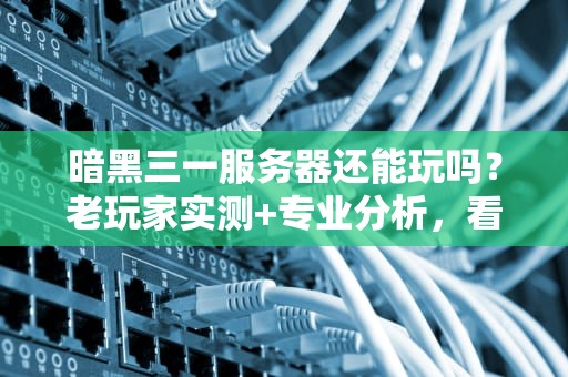 暗黑三一服务器还能玩吗？老玩家实测+专业分析，看完秒懂！