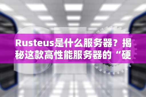 Rusteus是什么服务器？揭秘这款高性能服务器的“硬核”实力！