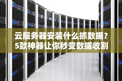 云服务器安装什么抓数据？5款神器让你秒变数据收割机！