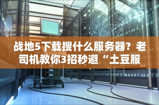 战地5下载搜什么服务器？老司机教你3招秒避“土豆服务器”！