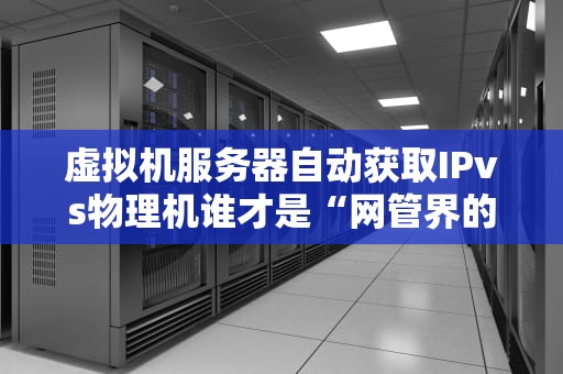 虚拟机服务器自动获取IPvs物理机谁才是“网管界的摸鱼王”？