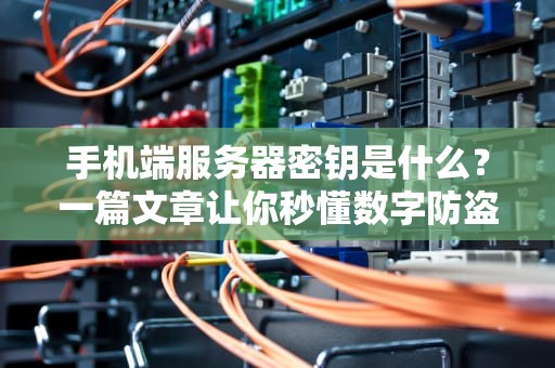 手机端服务器密钥是什么？一篇文章让你秒懂数字防盗门的奥秘！