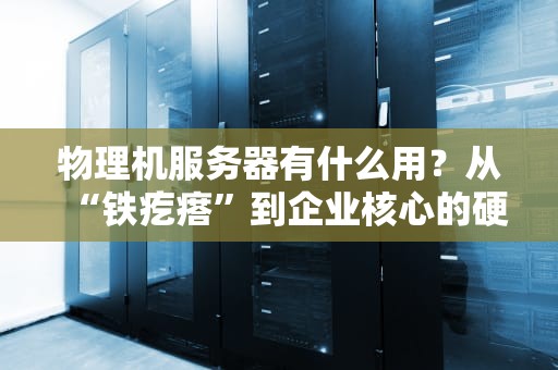 物理机服务器有什么用？从“铁疙瘩”到企业核心的硬核科普！