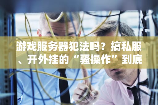 游戏服务器犯法吗？搞私服、开外挂的“骚操作”到底有多刑？