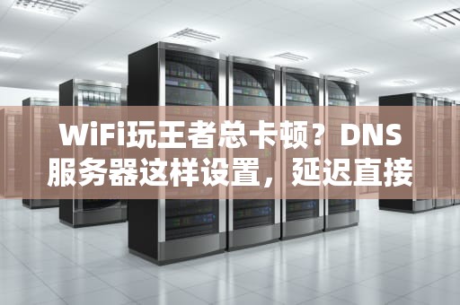 WiFi玩王者总卡顿？DNS服务器这样设置，延迟直接砍一半！