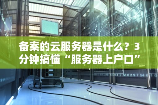 备案的云服务器是什么？3分钟搞懂“服务器上户口”的骚操作！