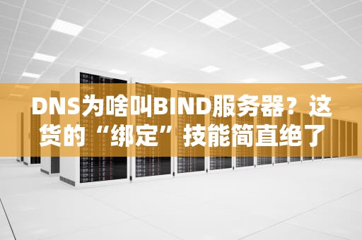DNS为啥叫BIND服务器？这货的“绑定”技能简直绝了！