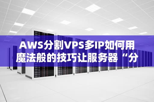 AWS分割VPS多IP如何用魔法般的技巧让服务器“分身有术”？