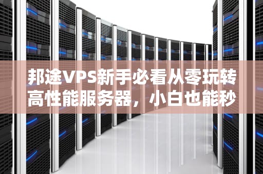 邦途VPS新手必看从零玩转高性能服务器，小白也能秒变老司机！