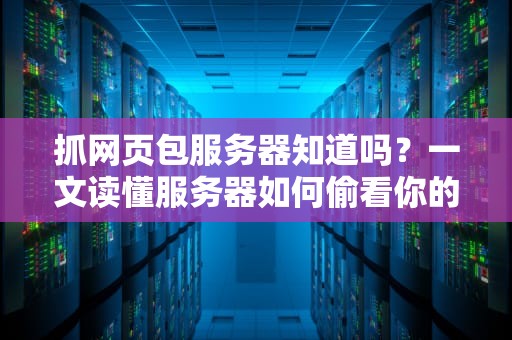 抓网页包服务器知道吗？一文读懂服务器如何偷看你的上网数据！
