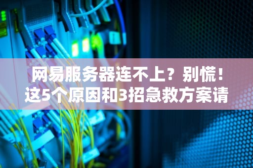 网易服务器连不上？别慌！这5个原因和3招急救方案请收好！