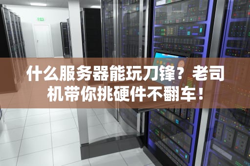 什么服务器能玩刀锋？老司机带你挑硬件不翻车！