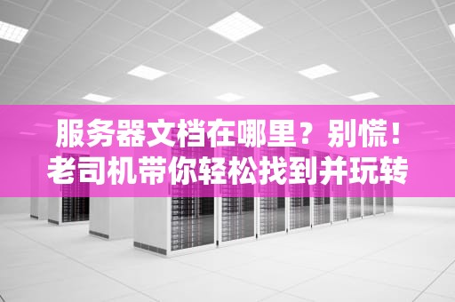 服务器文档在哪里？别慌！老司机带你轻松找到并玩转它！