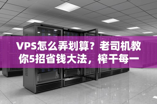 VPS怎么弄划算？老司机教你5招省钱大法，榨干每一分性能！