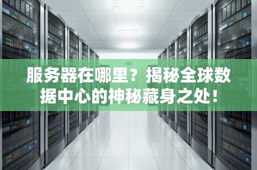 服务器在哪里？揭秘全球数据中心的神秘藏身之处！