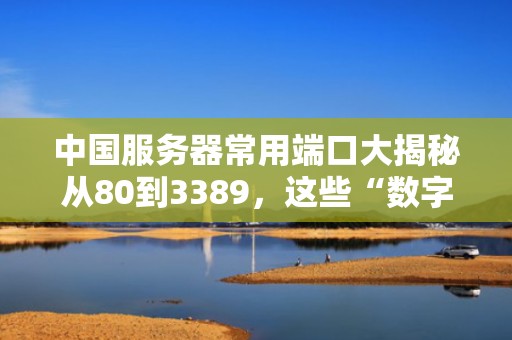 中国服务器常用端口大揭秘从80到3389，这些“数字门牌号”你了解吗？