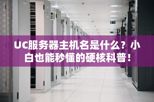 UC服务器主机名是什么？小白也能秒懂的硬核科普！