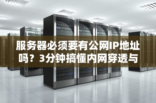 服务器必须要有公网IP地址吗？3分钟搞懂内网穿透与公网IP的相爱相杀！