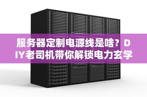 服务器定制电源线是啥？DIY老司机带你解锁电力玄学！