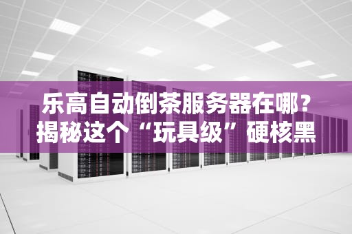 乐高自动倒茶服务器在哪？揭秘这个“玩具级”硬核黑科技！