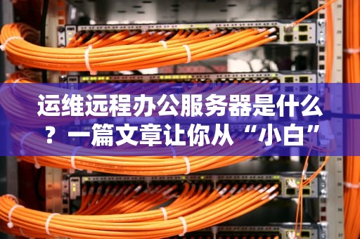 运维远程办公服务器是什么？一篇文章让你从“小白”变“大神”！