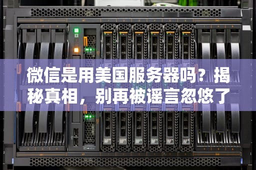 微信是用美国服务器吗？揭秘真相，别再被谣言忽悠了！