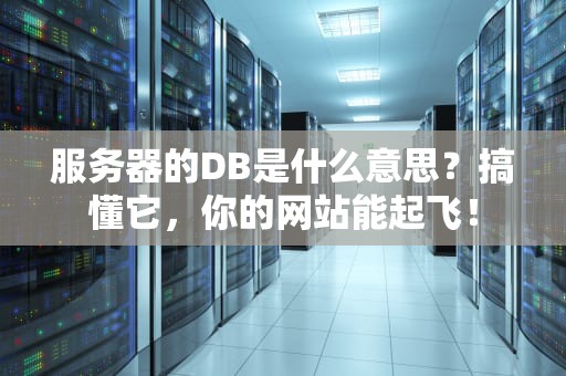 服务器的DB是什么意思？搞懂它，你的网站能起飞！