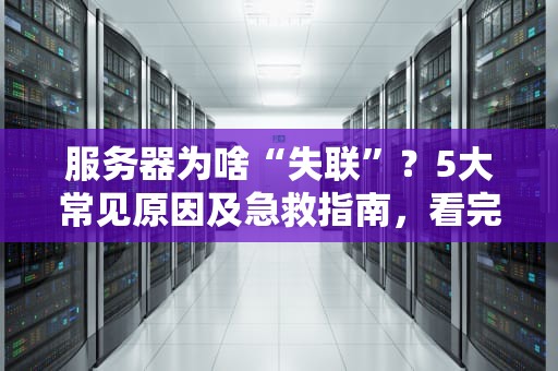 服务器为啥“失联”？5大常见原因及急救指南，看完秒变IT老司机！