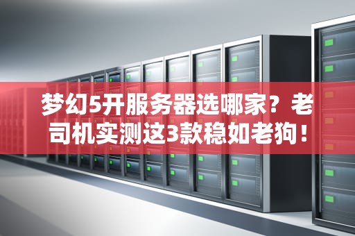 梦幻5开服务器选哪家？老司机实测这3款稳如老狗！