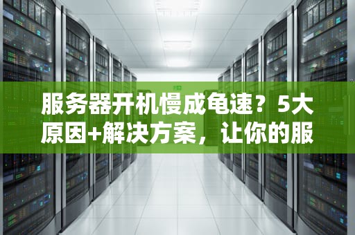 服务器开机慢成龟速？5大原因+解决方案，让你的服务器秒变闪电侠！