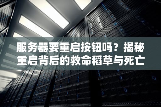服务器要重启按钮吗？揭秘重启背后的救命稻草与死亡陷阱