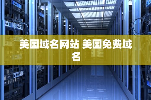 美国域名网站 美国免费域名