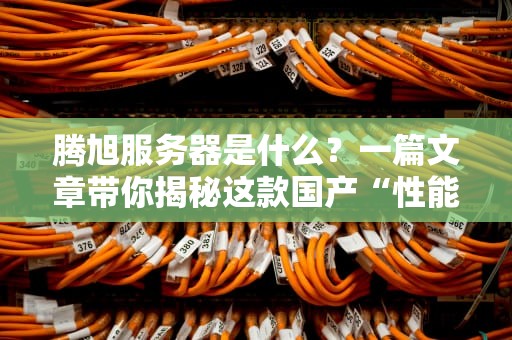 腾旭服务器是什么？一篇文章带你揭秘这款国产“性能怪兽”！