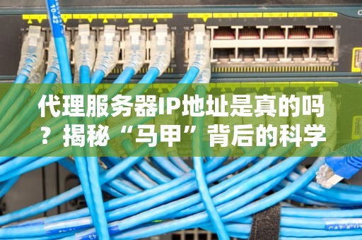 代理服务器IP地址是真的吗？揭秘“马甲”背后的科学原理与骚操作！