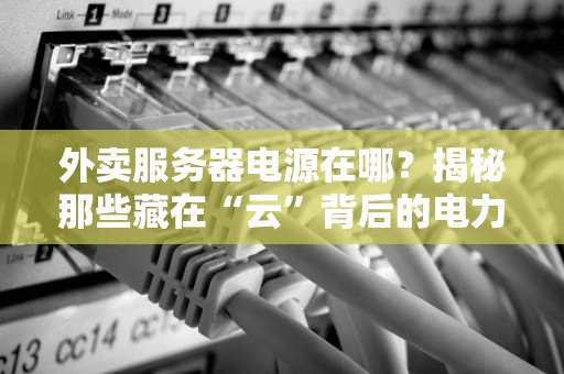 外卖服务器电源在哪？揭秘那些藏在“云”背后的电力心脏！
