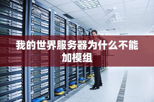 我的世界服务器为什么不能加模组