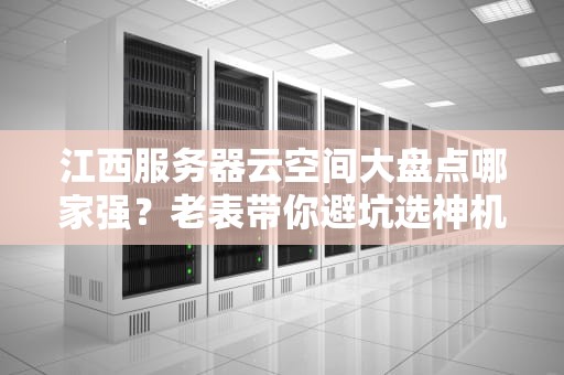 江西服务器云空间大盘点哪家强？老表带你避坑选神机！