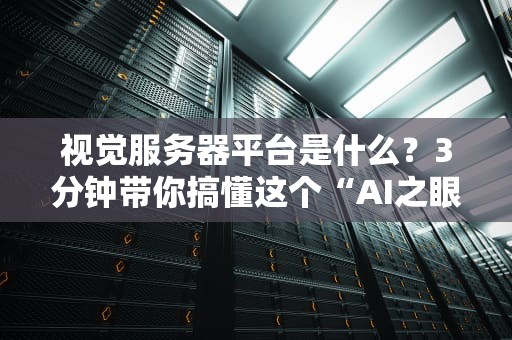 视觉服务器平台是什么？3分钟带你搞懂这个“AI之眼”的黑科技！