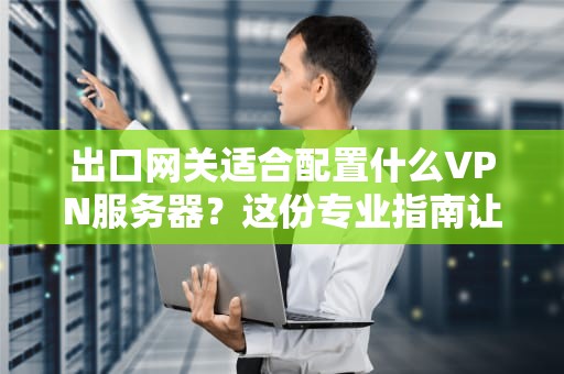 出口网关适合配置什么VPN服务器？这份专业指南让你秒变网络大神！