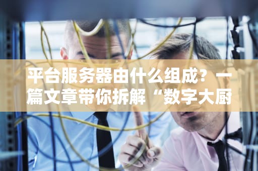平台服务器由什么组成？一篇文章带你拆解“数字大厨”的厨房！