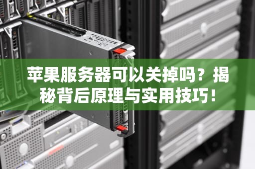 苹果服务器可以关掉吗？揭秘背后原理与实用技巧！