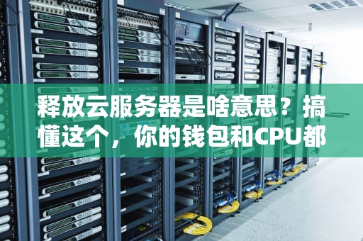 释放云服务器是啥意思？搞懂这个，你的钱包和CPU都会感谢你！